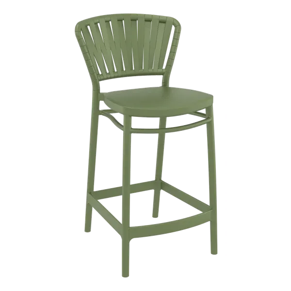 FL Siesta Portofino Hospitality Outdoor Counter Stool 65