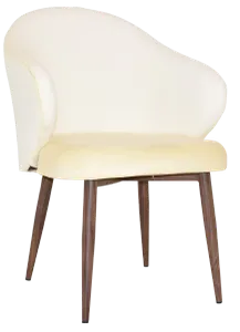 EZ ARM CHAIR HUGO METAL LIGHT WALNUT thumbnail 13