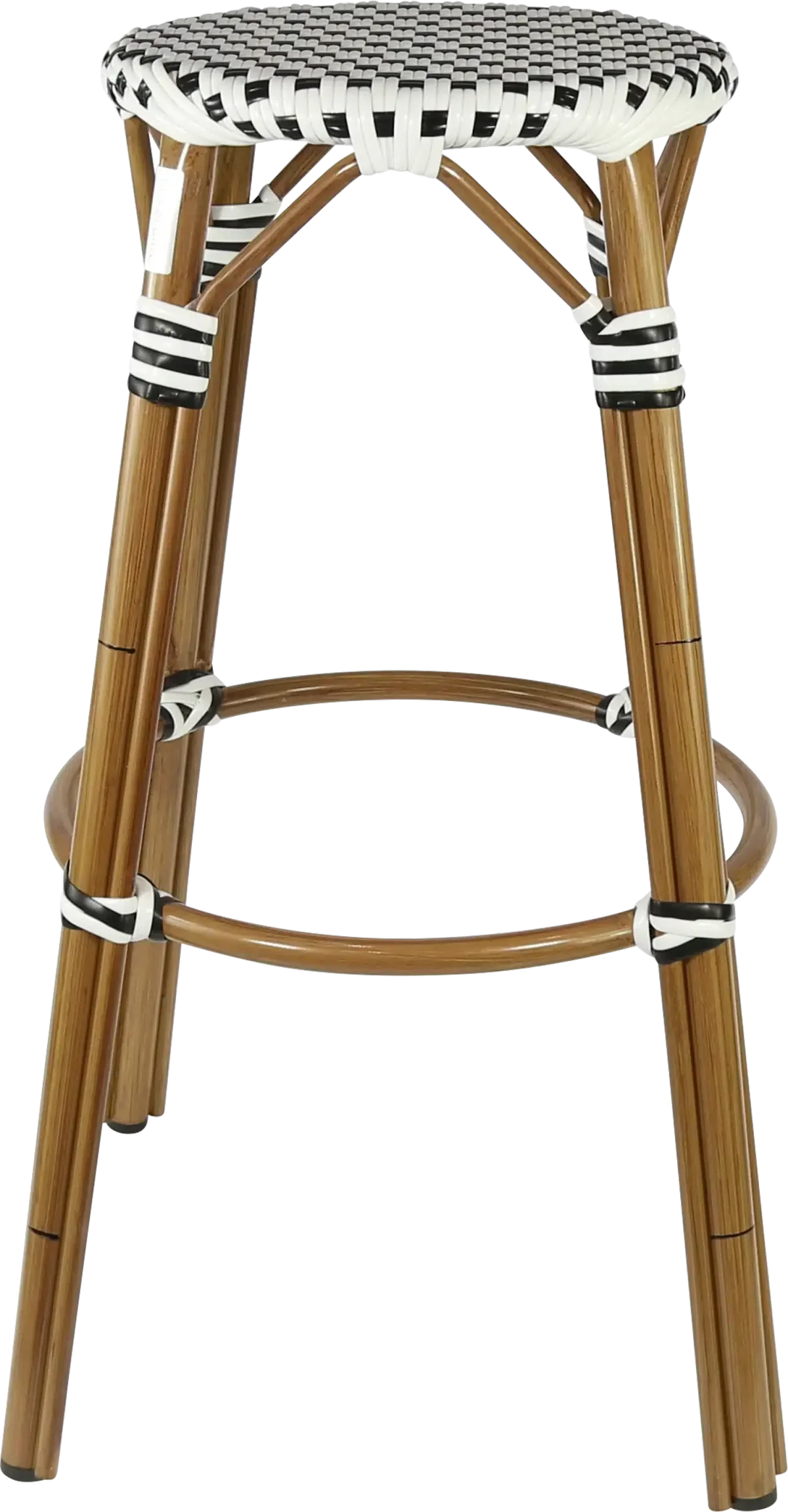 FL Eiffel Aluminium Framed PE Wicker Hospitality Outdoor Barstool
