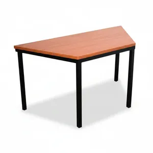DD CC Plus Metal Leg Trapezium Shape Meeting Table thumbnail 1