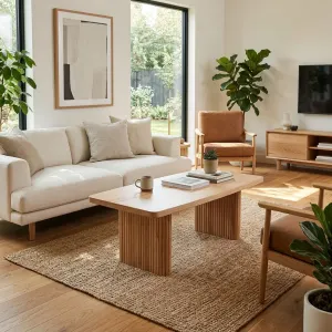 MD Spring Solid Timber Coffee Table thumbnail 2