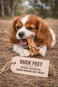 Duck Feet Dog Treats Australia – Natural Crunchy Dog Chews thumbnail 2
