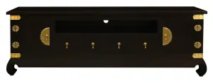 CT Dynasty Solid Timber 2 Door 4 DVD Drawer Entertainment Unit thumbnail 1