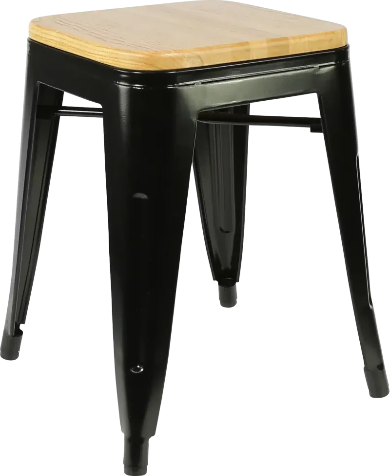 FL Riviera Metal Hospitality 450mm Height Dining Stool