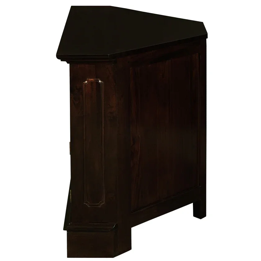 CT Tasmania Solid Timber 2 Door Corner TV Stand