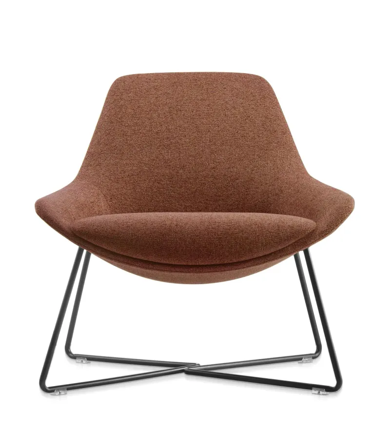 RL Lutie Cross Fabric Upholstered Breakout Chair