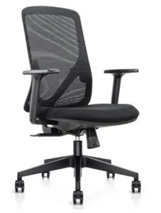 DD Zane Mesh Back Black Task Chair thumbnail 1