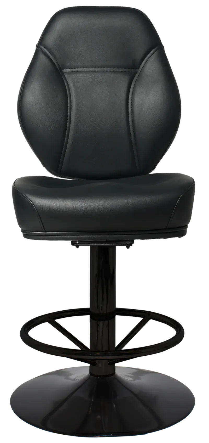 EZ GAMING STOOL CAIRO DISC BLACK