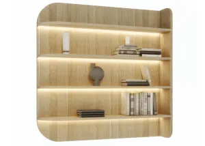 DD Dahlia Curved Wall Hang Shelf thumbnail 2