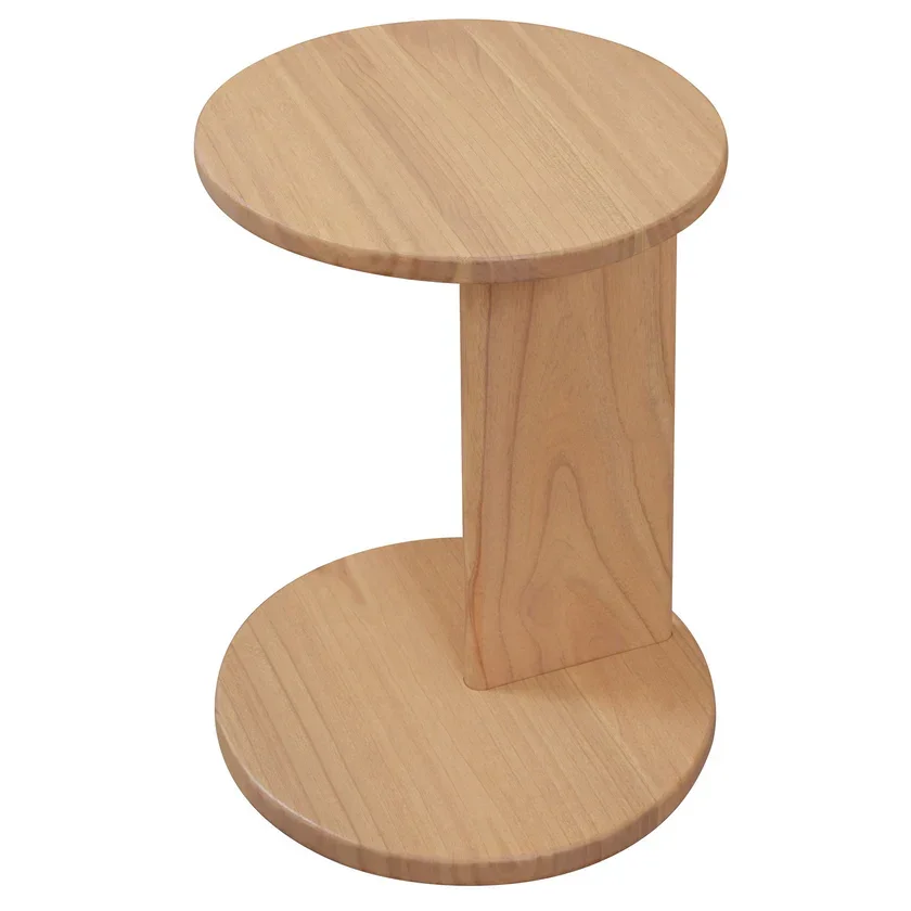 CT Brentwood Solid Timber Round Side Table