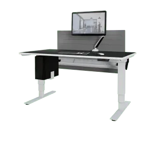 DD Selectric Height Adjustable 201 Workstation Frame thumbnail 3