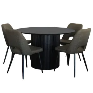 BT Zara Fabric Upholstered Metal Leg Dining Chair thumbnail 13