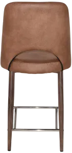EZ STOOL ALBURY SIDE 650 METAL LIGHT WALNUT thumbnail 3