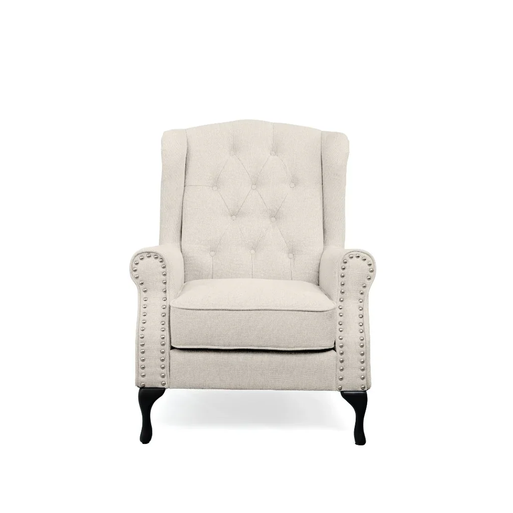 VI Taegon Wing 1 Seaters Lounge Sofa - Beige