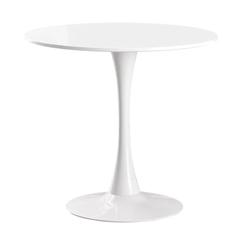 BT Tulip Round Table White