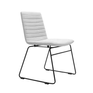 RL Pixel Fabric Upholstered Sled Base Breakout Chair thumbnail 3