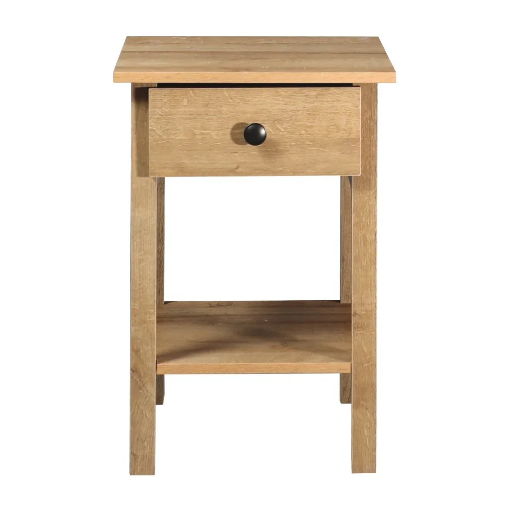 VI Declan 1 Drawer and Shelf Bedside Table