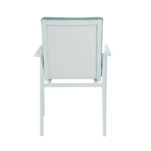 VI Astra Aluminium Frame Outdoor Dining Chair with Cushion thumbnail 4