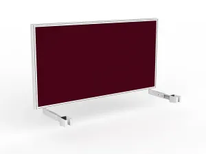 OL Studio Deskmount Screen for Agile Individual Desk – Breath Fabric White Frame thumbnail 20