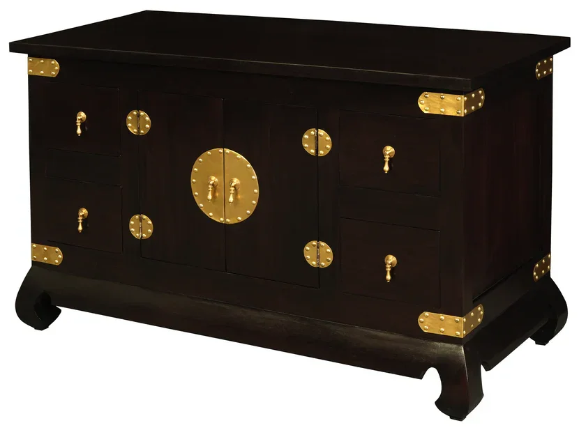 CT Dynasty Solid Mahogany Timber 2 Door 4 Drawer Buffet