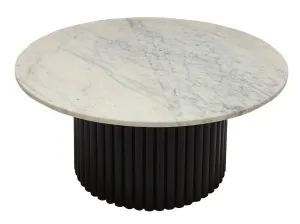 VI Nile Timber Base Marble Top Round Coffee Table thumbnail 1