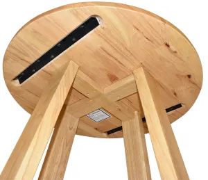 EZ BAR TABLE CHUNK 800MM LIGHTOAK (KIT) thumbnail 6