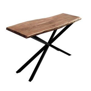 VI Elba Solid Timber Metal Legs Console Table thumbnail 1