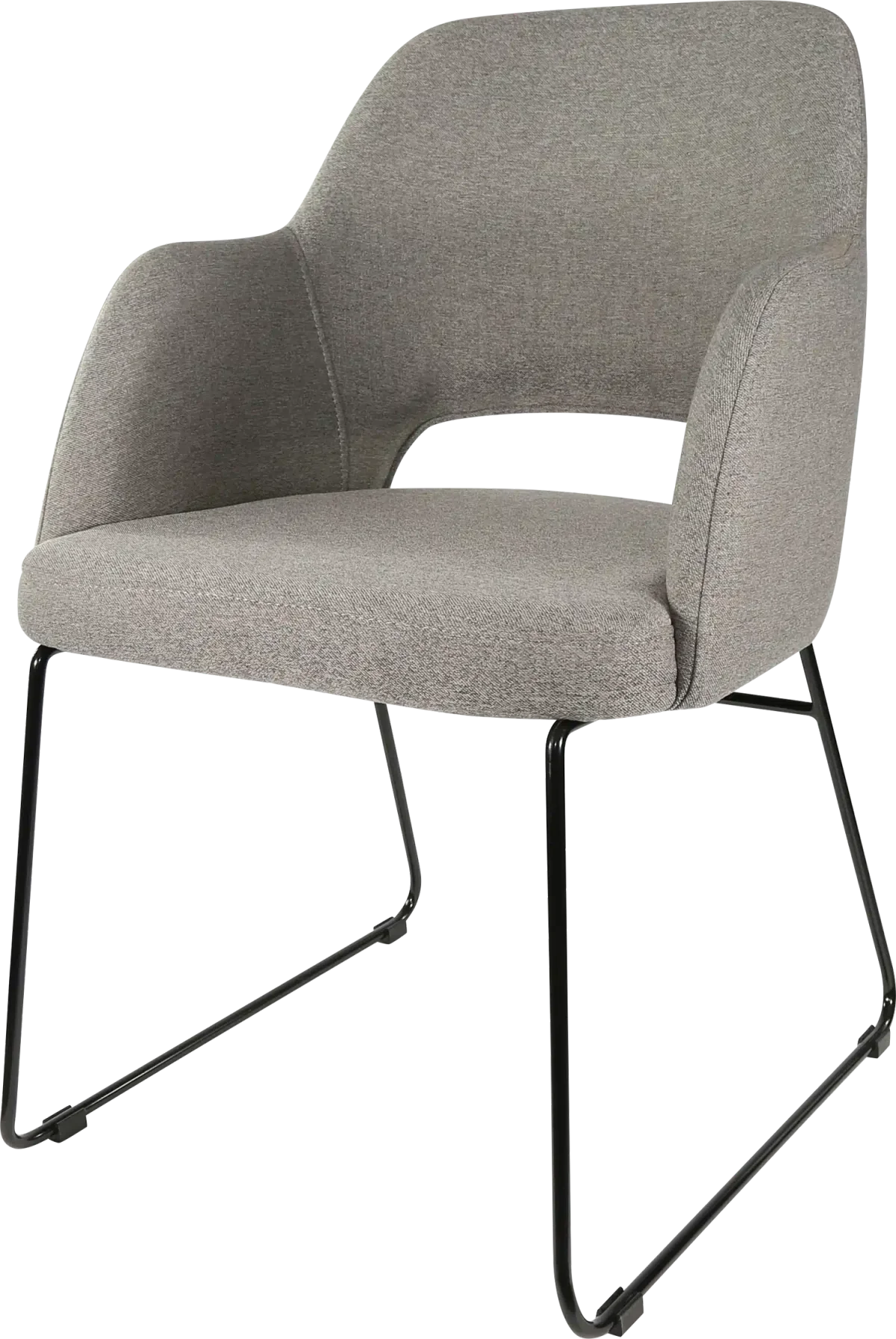 FL Sorbet Fabric Upholstered Sled Base Hospitality Chair