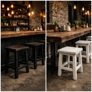 MF Flint Recycled Timber Counter Stool thumbnail 3