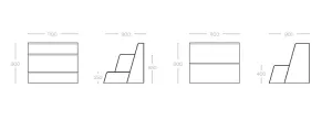 OL Motion Grandstand 4 Seater Breakout Area Tiered Seating thumbnail 3