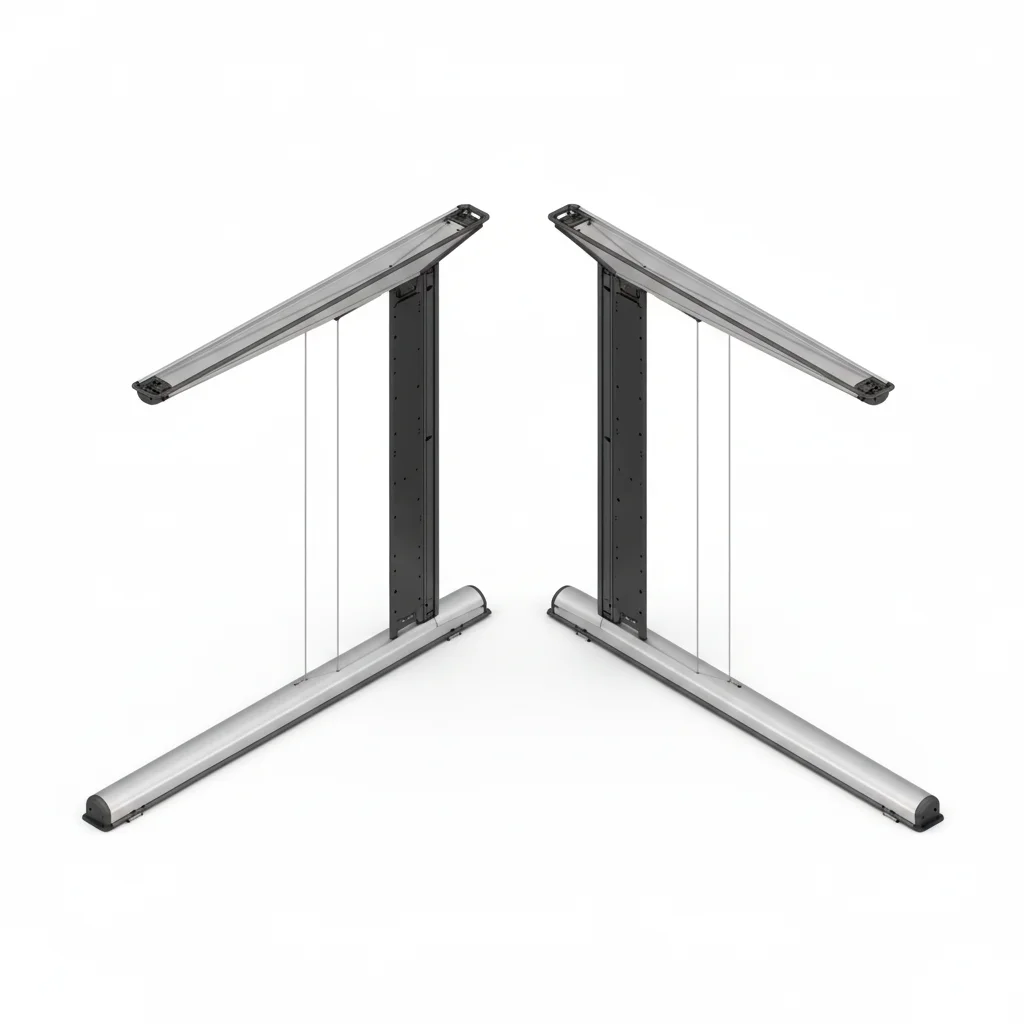 DD CC Plus Express Metal Legs for Desk or Return