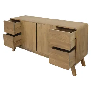CT Providence Solid Timber 2 Door 4 Drawer Sideboard thumbnail 3