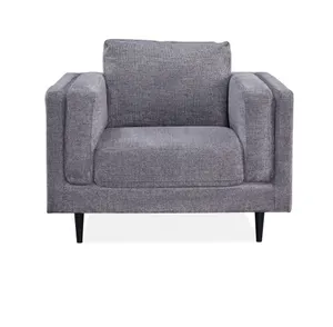 VI Almada Fabric Upholstered Heavy Weight Armchair thumbnail 1