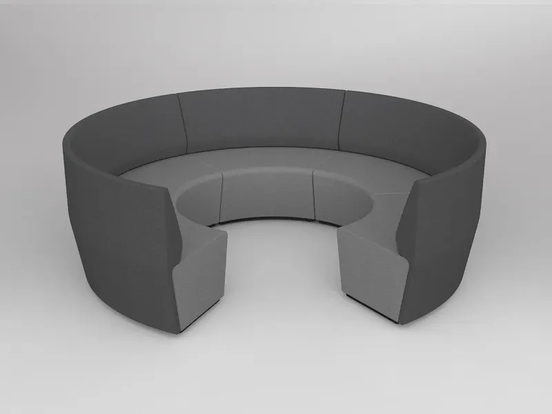 OL Motion Arc 5 Seater Reception Area Lounge