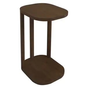 CT Oslo Solid Mindi Timber Side Table thumbnail 2