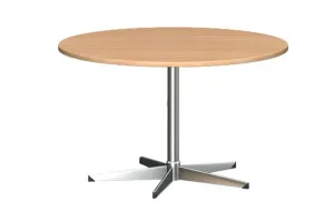 DD Star Metal Base Round Meeting Table thumbnail 1