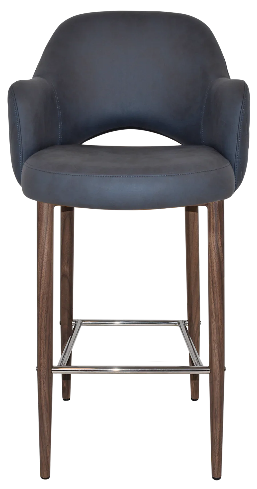 EZ STOOL ALBURY ARM 750 METAL LIGHT WALNUT thumbnail 13