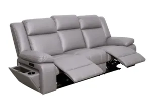 VI Cooper Fabric Upholstered 3 Seater Electrical Recliner Lounge thumbnail 2