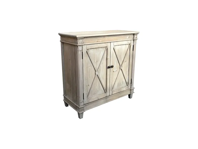 MF Provins Recycled Timber 2 Door Cabinet