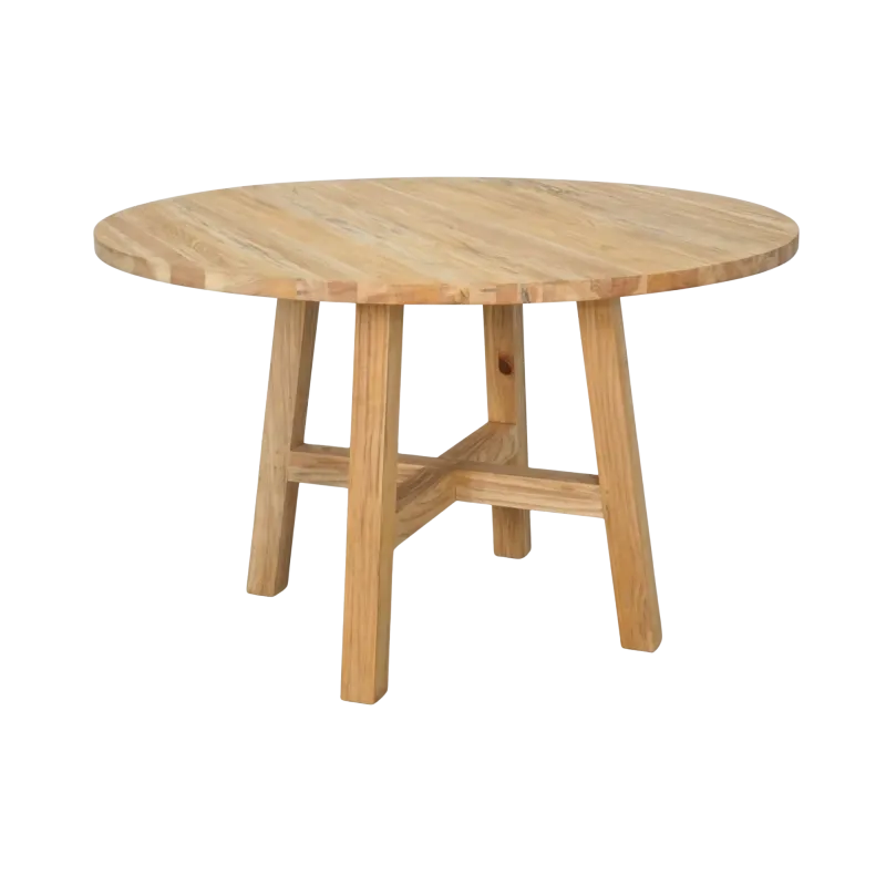 CR Sonoma Solid Timber Round Dining Table