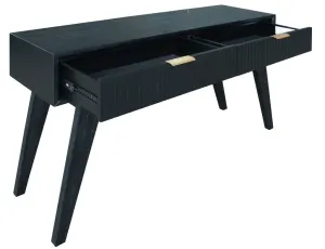 VI Ella Solid Timber 2 Drawer Console Table thumbnail 3