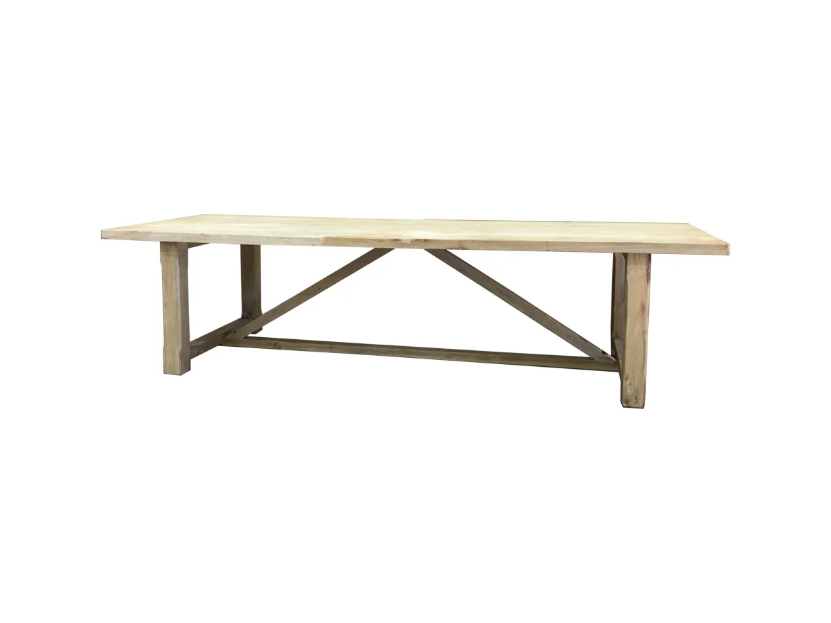 MF Leon Recycled Solid Timber Dining Table