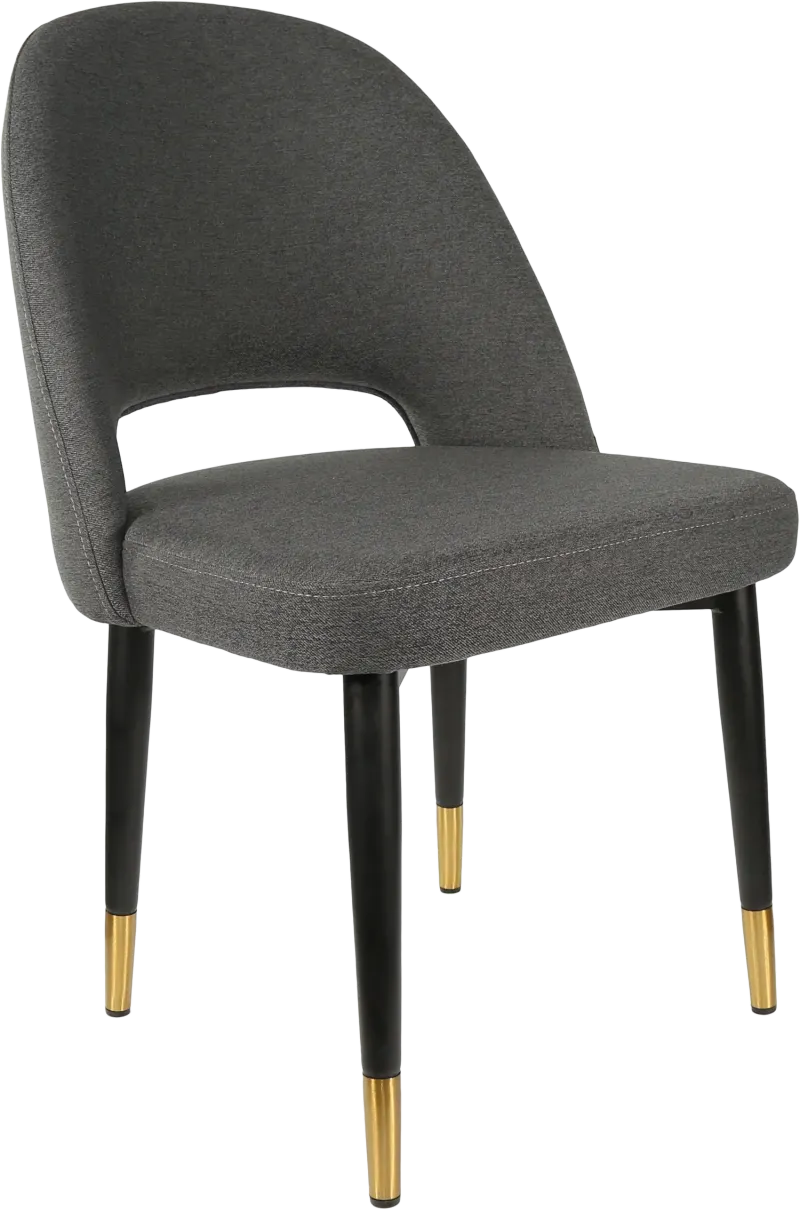 FL Semifreddo Fabric Upholstered Metal Legs Hospitality Chair