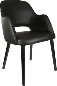FL Sorbet Vinyl Upholstered Timber Legs Hospitality Chair thumbnail 6