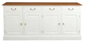 CT Tasmania Solid Timber 4 Door 4 Drawer Buffet thumbnail 12