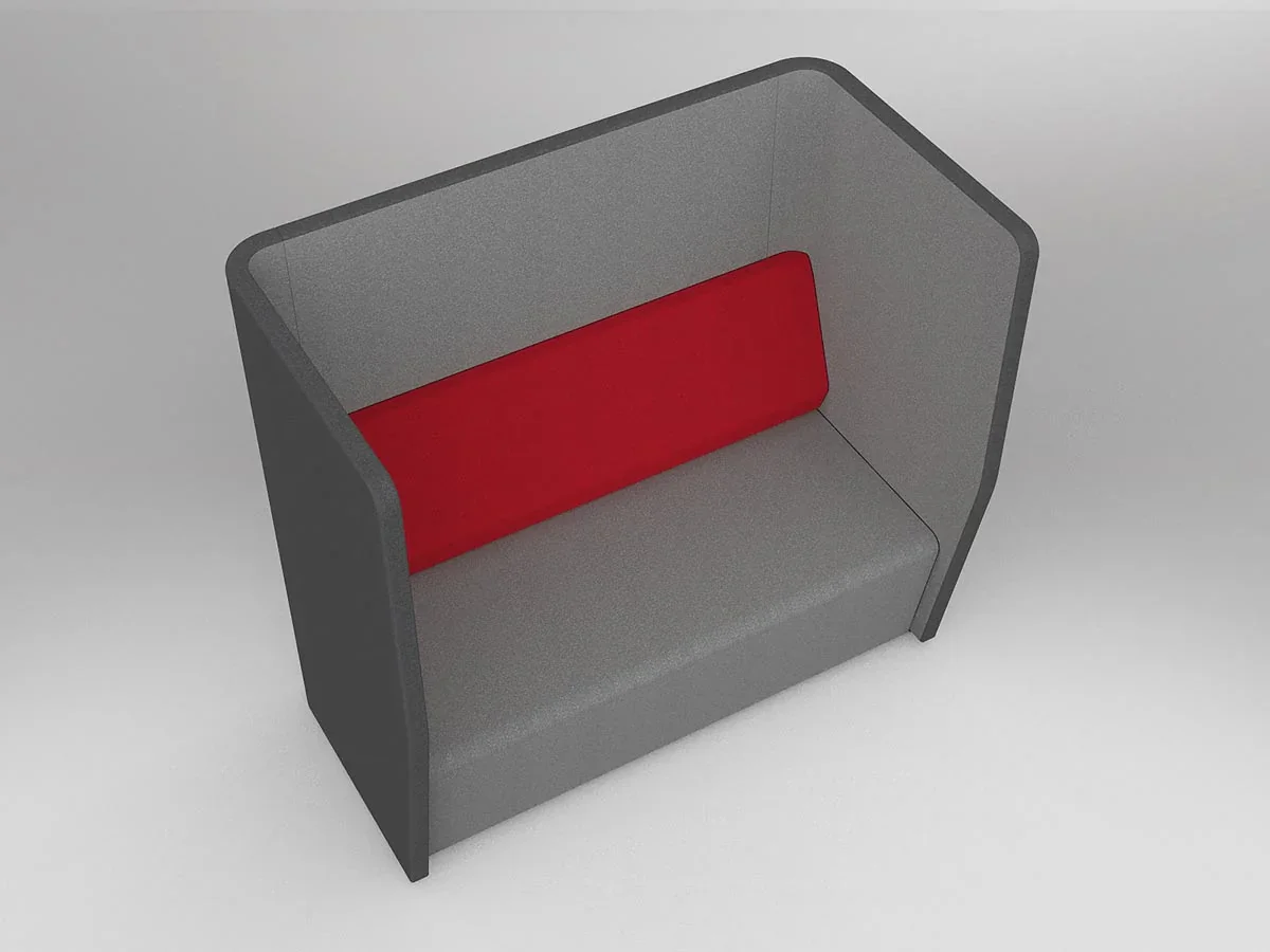 OL Motion Cape 2 Seater Quiet Space Seating thumbnail 11