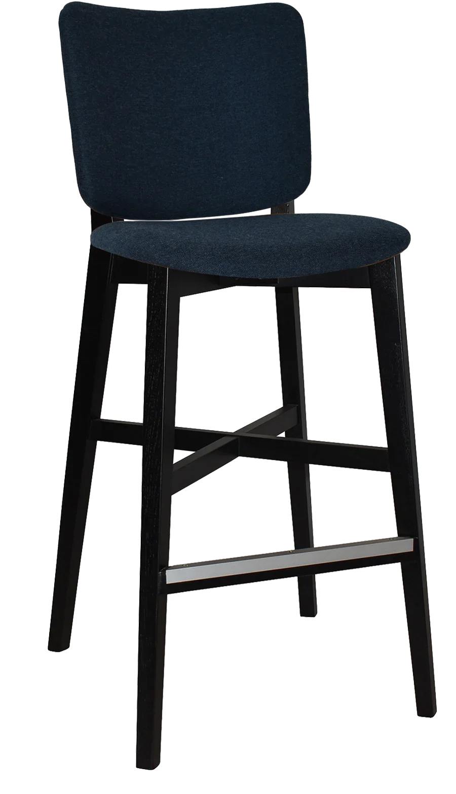 EZ STOOL DAKOTA UPH 2 BLACK - GRAVITY NAVY