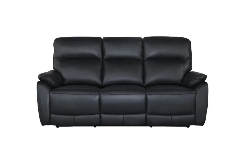 VI Aspect 3 Seater Electric Leather Recliner Lounge