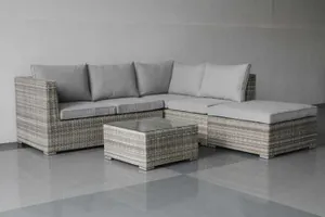 VI Solway Wicker Wrapped Outdoor Modular Lounge Setting thumbnail 2