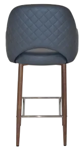 EZ STOOL ALBURY ARM 750 METAL LIGHT WALNUT thumbnail 5